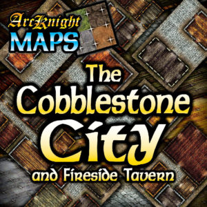 ArcKnight maps: Cobblestone City for D20PRO
