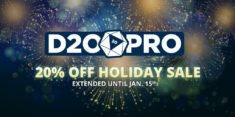 D20PRO 2016 Holiday Sale
