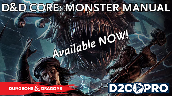 d&d new monster manual