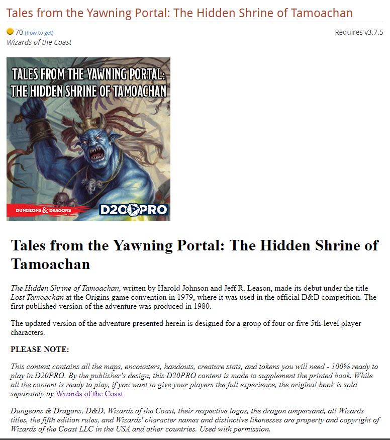 tales from the yawning portal hidden shrine of tomoachan