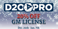 D20PRO Christmas Sale
