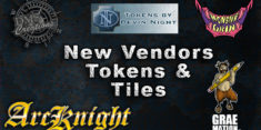 New D20PRO Vendors Tokens Tiles